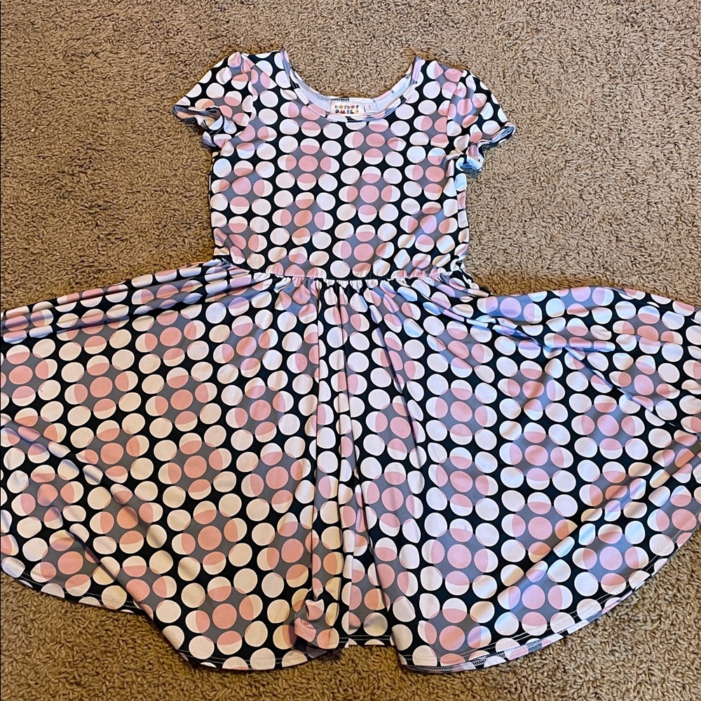 Dot dot smile polka dot Kids Dress